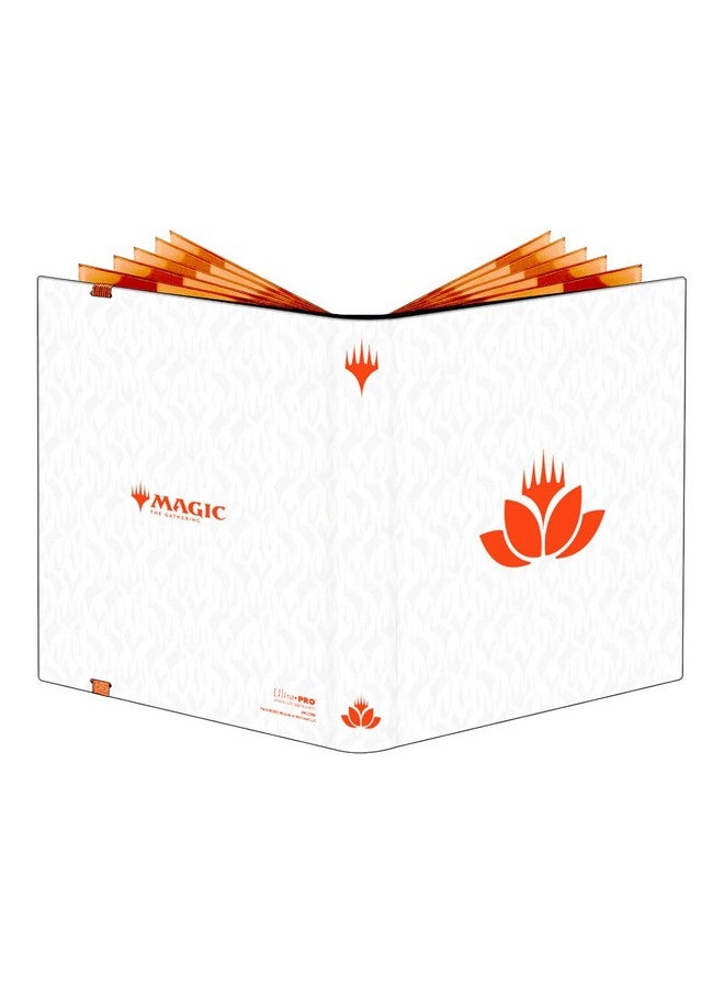 Ultra Pro Ultra PRO - Mana 8 9-Pocket PRO-Binder - Lotus for Magic: The Gathering, Holds & Protects 360 Standard Sized Cards, Collector's Edition Durable Trading Premium Leatherette Secure Pocket Binder  - Image 1