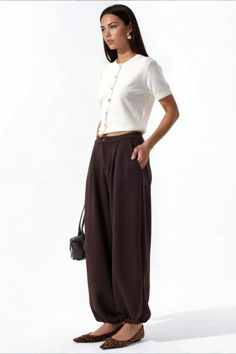 BUSEM Women's Cotton Blend Pants