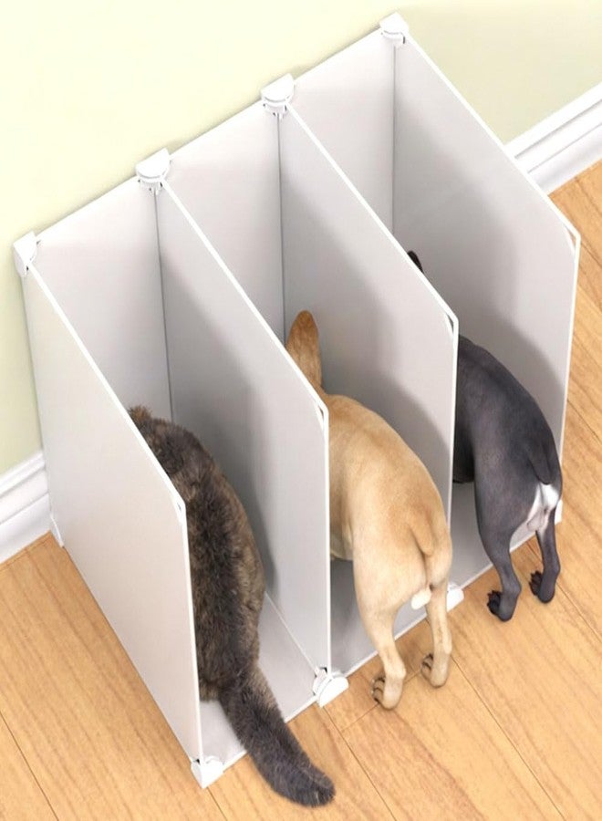 FDSDEFEN Indoor cat Restaurant/Feeding Area， Multi-cat Feeding Station， Cat Feeding Enclosure ，Shared Feeding Area for Multiple Cats,Adjustable - Image 1