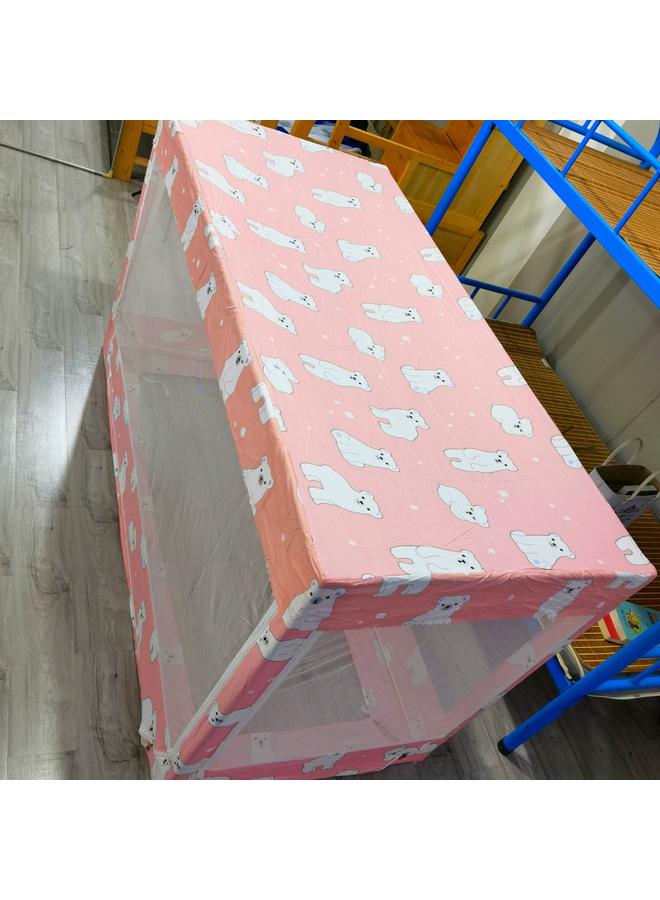 Bluejw Transparent Primary And Middle School Students' Dormitory Mosquito Net School Iron Frame Bed Top And Bottom Burds With Bracket 0.9m Single Bed - Image 1