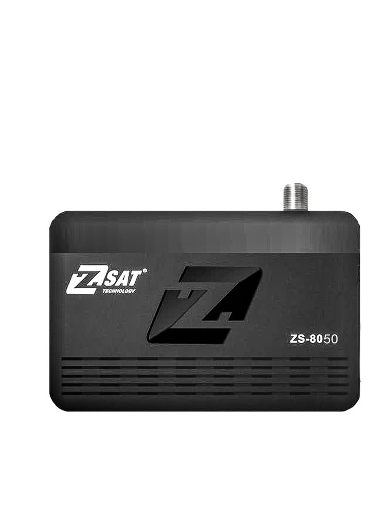 Zero ZSAT ZS-8050 Digital Satellite Receiver - Black - Image 1