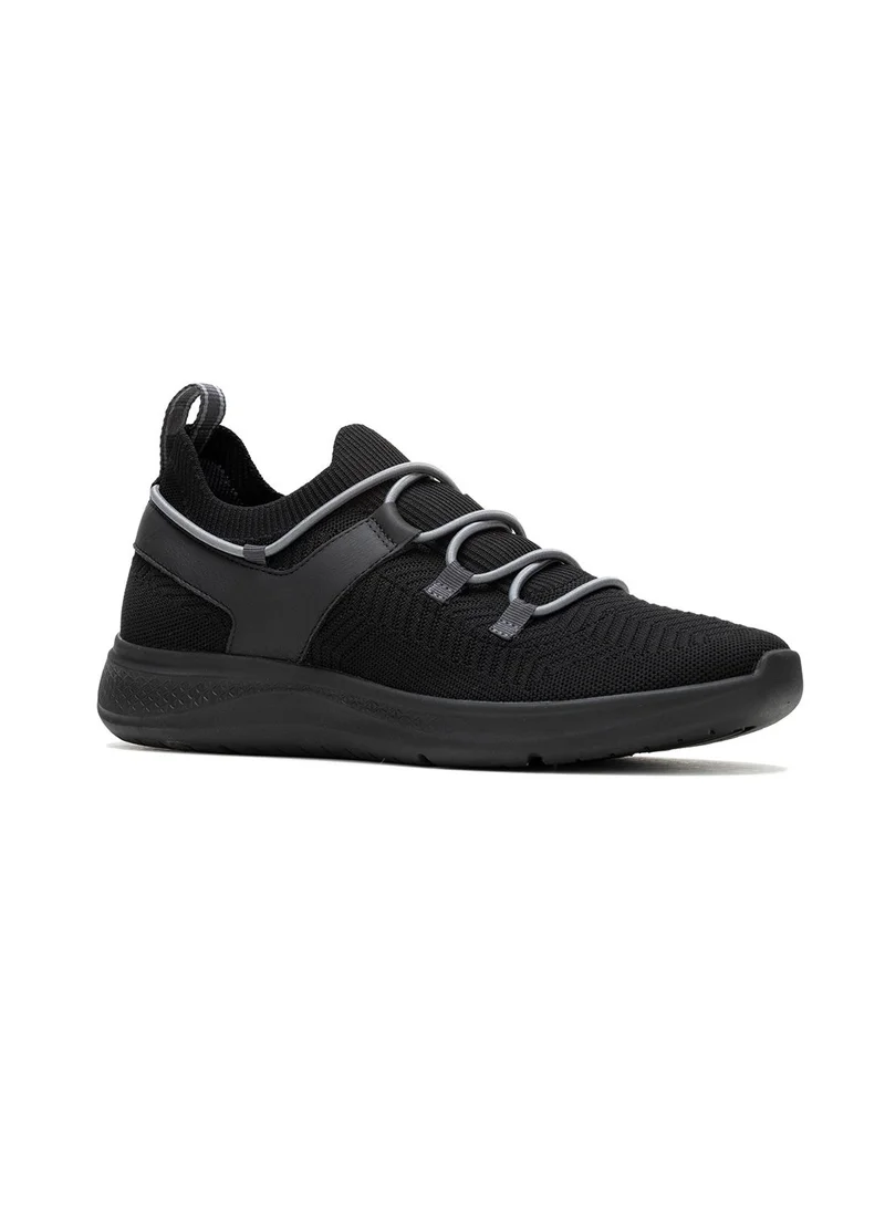 هاش بابيز Hush Puppies Elevate Knit Lace-Up Sneakers in Bold Black