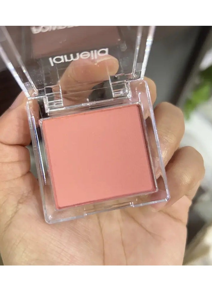 Lameila - Lightweight Nude Blush Plate for Natural Daily Makeup - Monochrome Color for Beginners and Women - COLOR 2 - Image 1