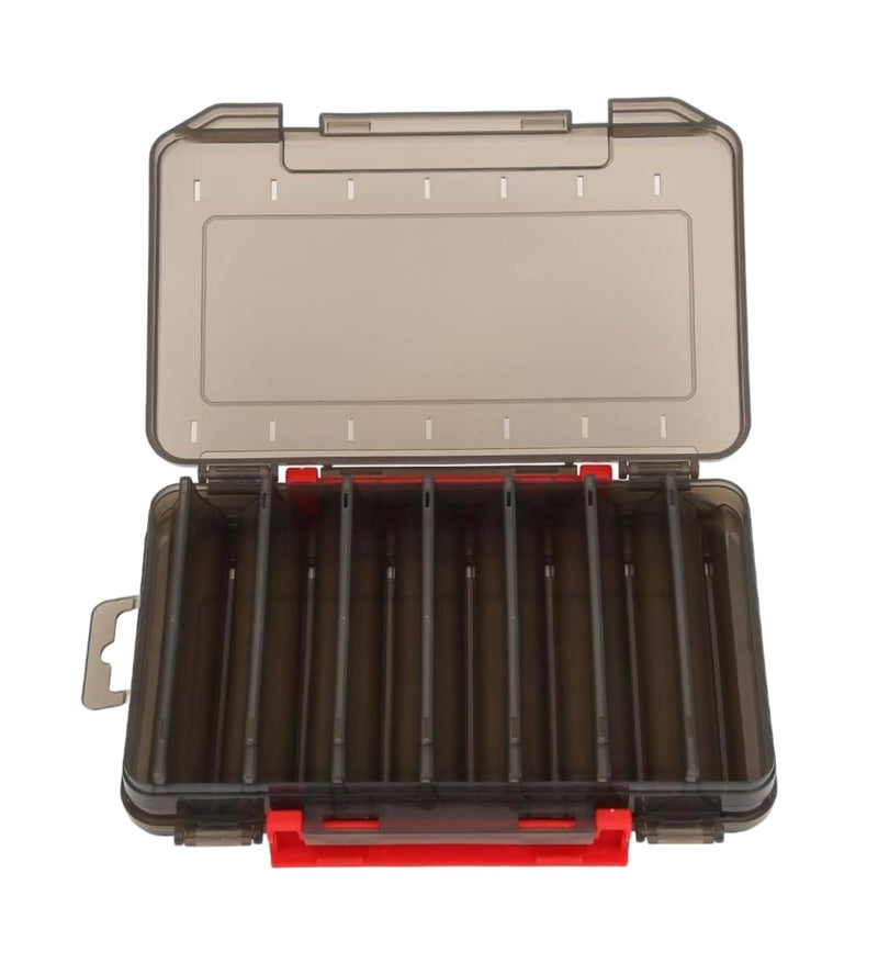CXYNDFA Double Sided Fishing Tackle Box Organizer - Portable Lure Storage Case with Dividers & Trays for Crankbaits, Hooks, Kayak Boat Fishing in Freshwater Saltwater - Image 1