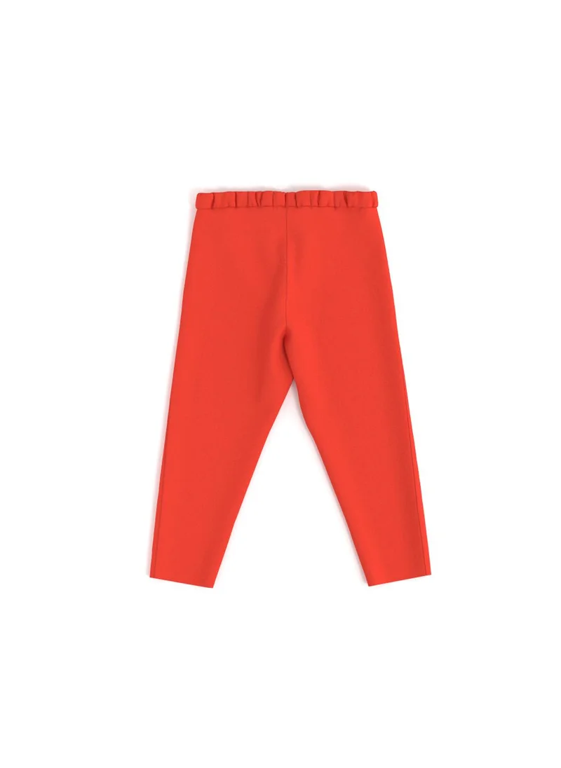 Nautinati Red Nautinati Girls' Cotton Leggings |Foil Print| Age 0 - 2 Years for Women | Best Price UAE