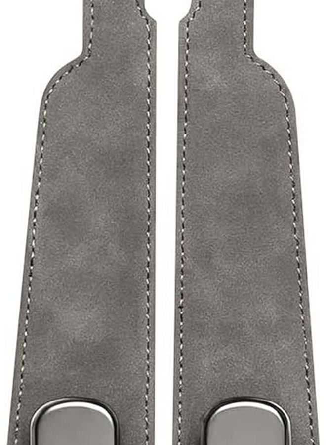 Gray Multifunctional 2 in 1 Car Headrest Hook for Storage and Organizing - Image 2