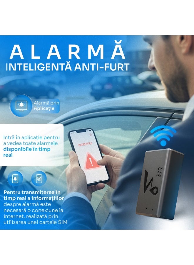 والالا جهاز تتبع GPS 4G+2G مع وضع استعداد فائق لمدة 60 يومًا | جهاز تحديد المواقع المغناطيسي المحمول بسعة 6000 مللي أمبير/ساعة، للمركبات والأساطيل والحيوانات الأليفة والأصول | مراجعة تنبيهات مكافحة السرقة وسجل الحوادث | متوافق مع أنظمة Android وiOS وWindows - Image 3