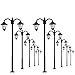 Evemodel LYM18 10pcs Model Railway Led Lamppost Lamps Street Lights HO Scale 6cm 236inch 12V New - Image 3