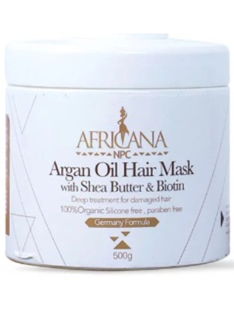 Africana NPC Hair Mask With Argan Oil & Biotin - 500 gm