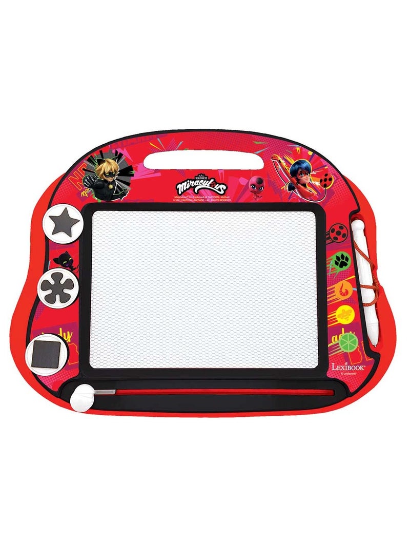 Lexibook Miraculous Magnetic Multicolor Drawing Board - Image 1