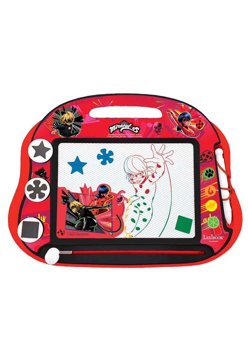 Lexibook Miraculous Magnetic Multicolor Drawing Board - Image 2