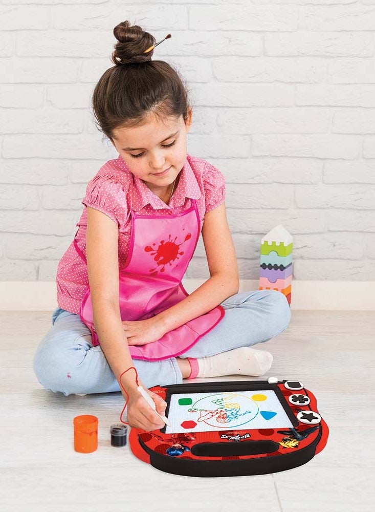 Lexibook Miraculous Magnetic Multicolor Drawing Board - Image 4
