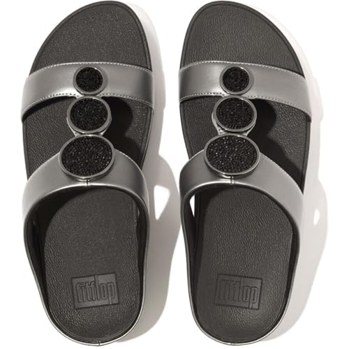 FitFlop Women's, Halo Bead-Circle Slide Sandal - Image 5
