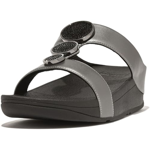 FitFlop Women's, Halo Bead-Circle Slide Sandal - Image 2