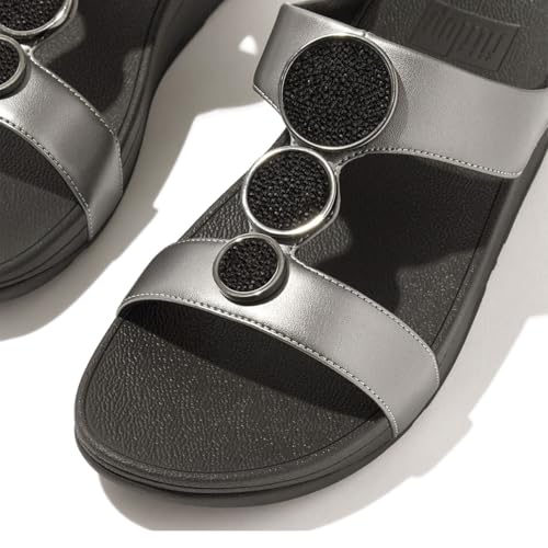 FitFlop Women's, Halo Bead-Circle Slide Sandal - Image 3