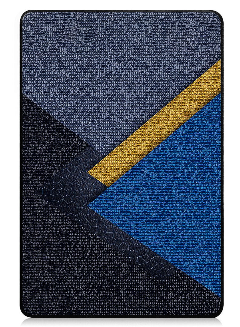 Theodor Protective Flip Case For Xiaomi Pad 7 & Xiaomi Pad 7 Pro With Trifold Stand Auto Wake Sleep Shockproof Cover - Triangles Leather Shades Pattern - Image 1