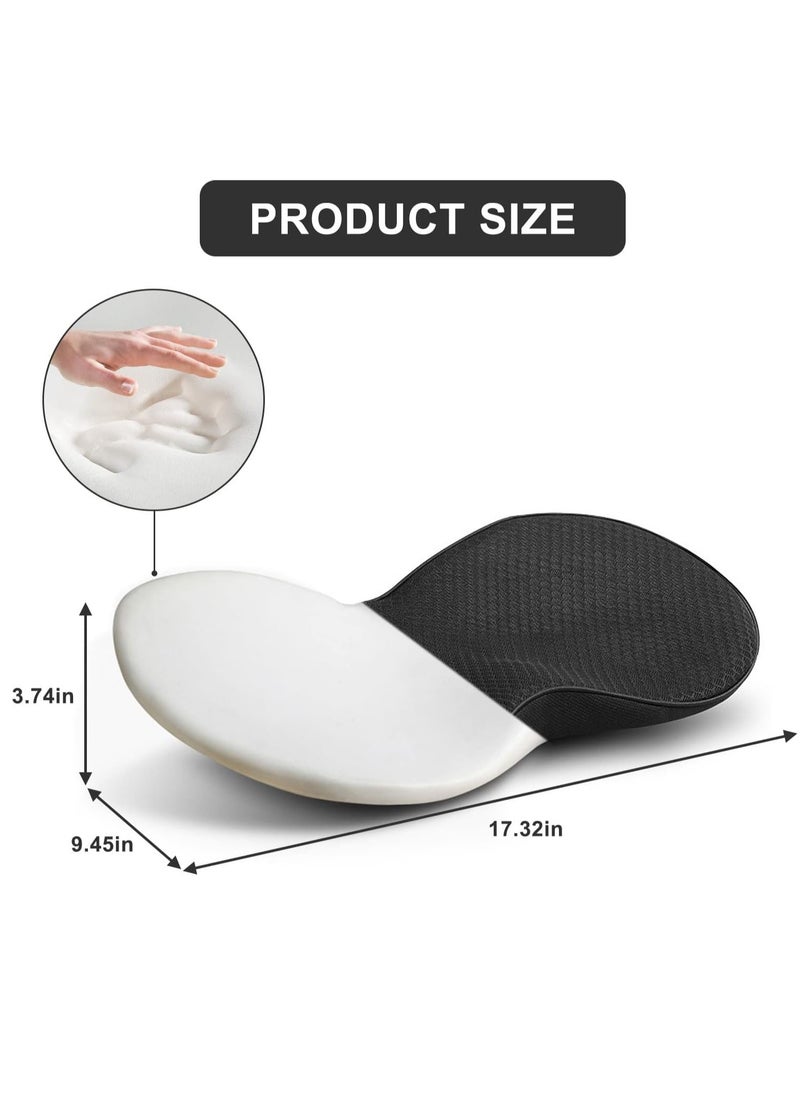 Generic - Car Seat Cushion - Memory Foam Car Seat Pad - Sciatica & Lower Back Pain Relief - Car Seat Cushions for Driving - Road Trip Essentials for Drivers(Black) - Image 1