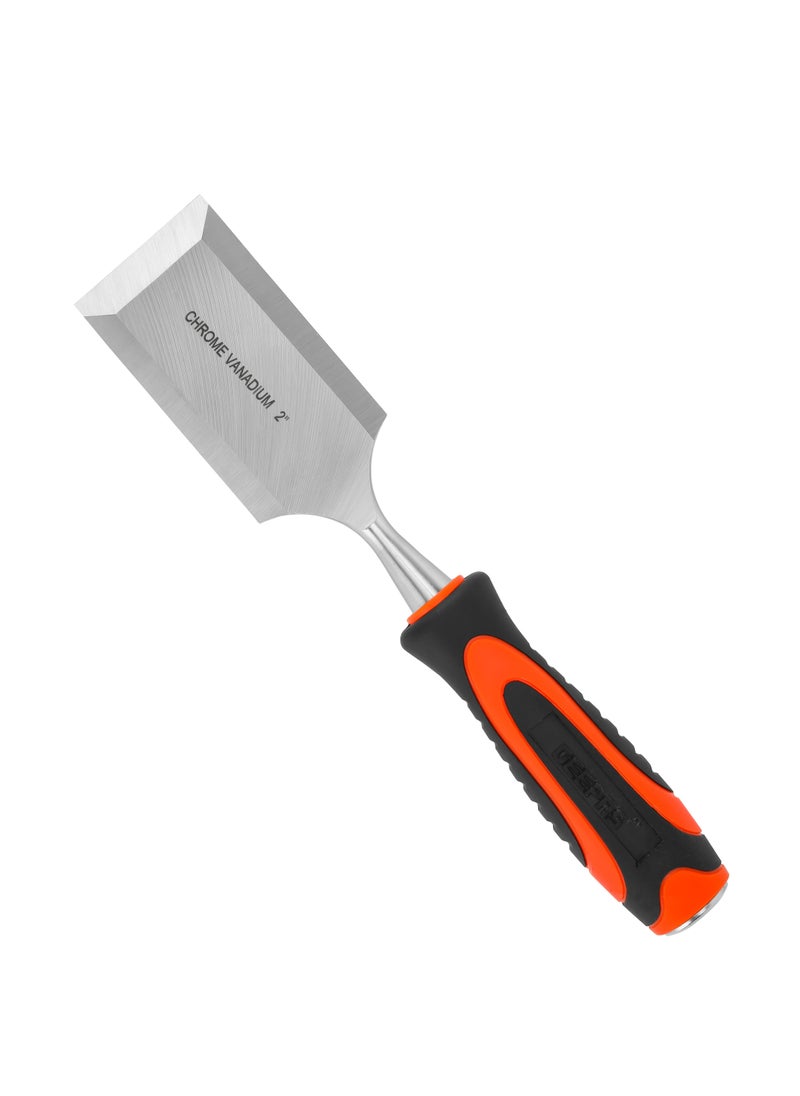 GEEPAS Geepas Toolz 2" Wood Chisel GT59358, High-Quality Cr-V Construction, Induction Hardened, Equipped with TPR Handle, Light-Weight and Durable, Ideal for DIY, Home Improvement  - Image 1