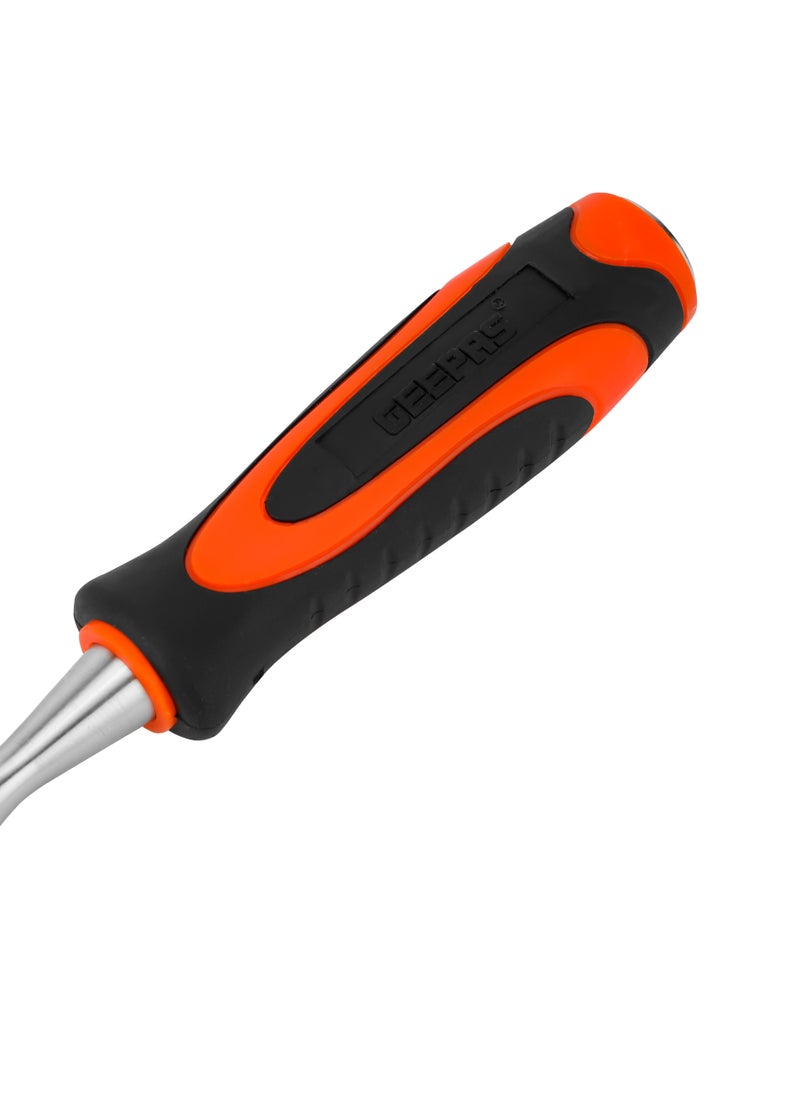 GEEPAS Geepas Toolz 2" Wood Chisel GT59358, High-Quality Cr-V Construction, Induction Hardened, Equipped with TPR Handle, Light-Weight and Durable, Ideal for DIY, Home Improvement  - Image 3