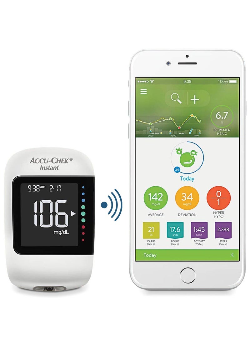 أكوا تشيك أنستانت جهاز انستانت لقياس سكر الدم بدقة عالية - Image 3