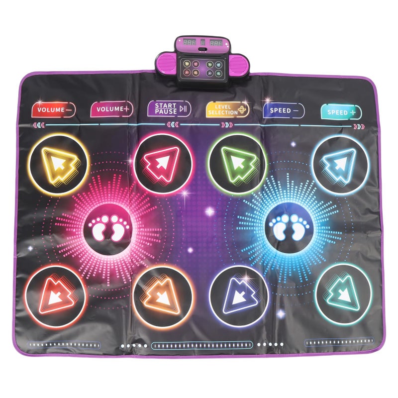 Electronic Dance Mat Adjustable Volume Built In Music For Kids Family TV Game - Image 2