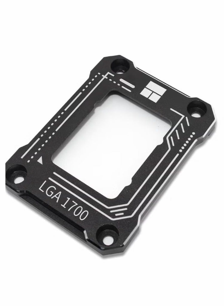 إطار اتصال وحدة المعالجة المركزية لمجموعة التحديث LGA 1700، دعامة 17XX-BCF Intel الجيل الثاني عشر والثالث عشر، مشبك مضاد للانحناء باللون الأسود