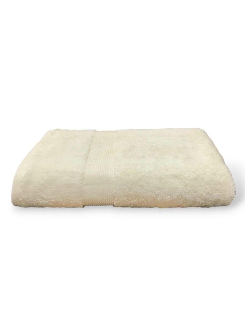 Jacquar Dina 100% Egyptian Cotton Bath Towel, Super Soft and Highly Absorbent Basic Solid Premium Bath Towel for Bathroom Size 140cm x 70cm - Image 2