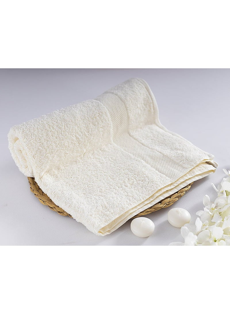 Jacquar Dina 100% Egyptian Cotton Bath Towel, Super Soft and Highly Absorbent Basic Solid Premium Bath Towel for Bathroom Size 140cm x 70cm - Image 3
