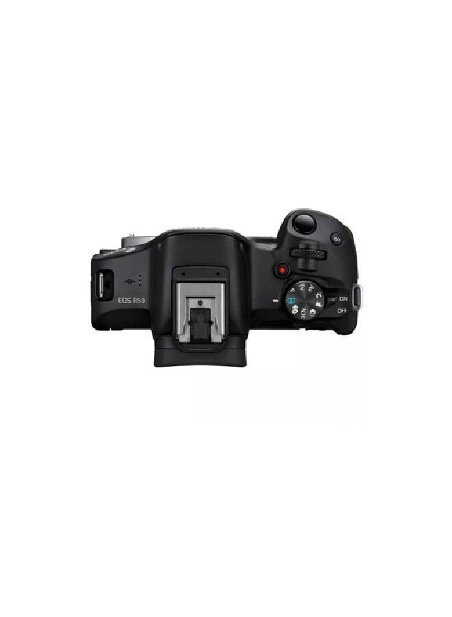 Canon EOS R50 + RF-S18-45 IS STM Kit (5811C013BA) - Image 4