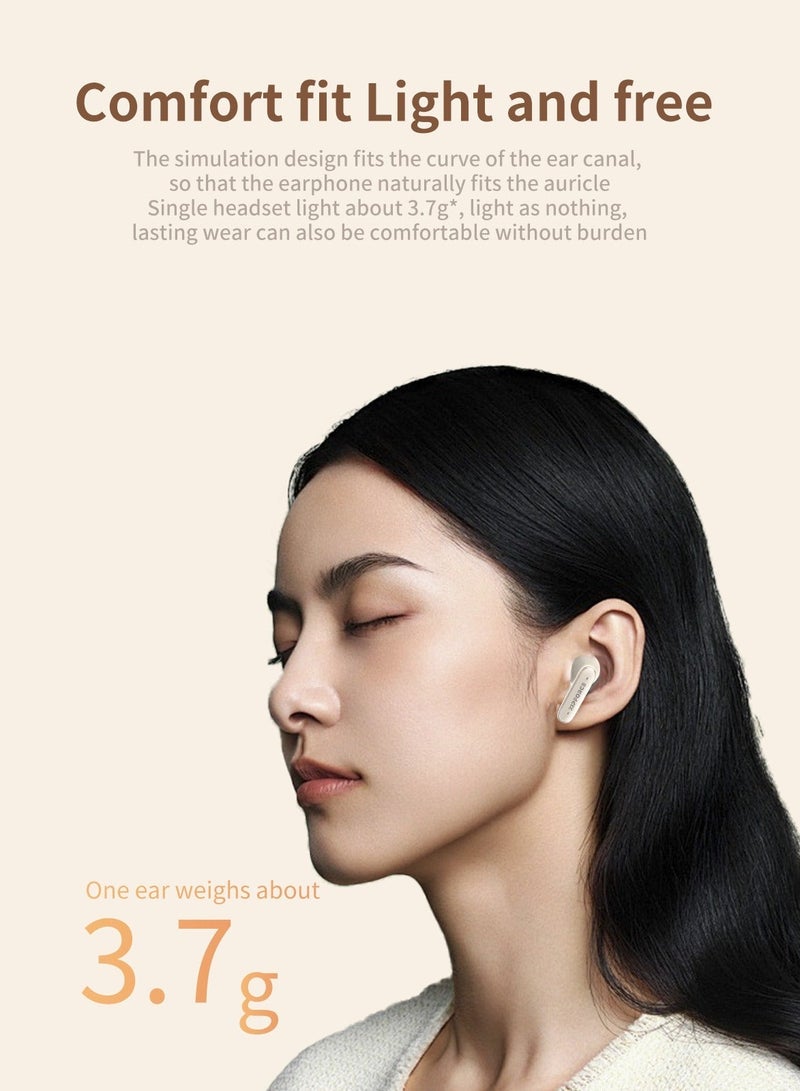 ZIPFORCE True Wireless Earbuds, In-Ear Bluetooth 5.3 Headphones 4-Mics ENC Clear Call, Bluetooth Earbuds Touch Control 40 Playtime, IPX6 Waterproof TWS, Light-Weight Earphones - Image 4