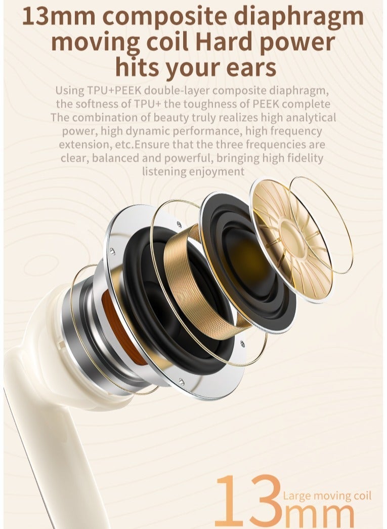 ZIPFORCE True Wireless Earbuds, In-Ear Bluetooth 5.3 Headphones 4-Mics ENC Clear Call, Bluetooth Earbuds Touch Control 40 Playtime, IPX6 Waterproof TWS, Light-Weight Earphones - Image 2