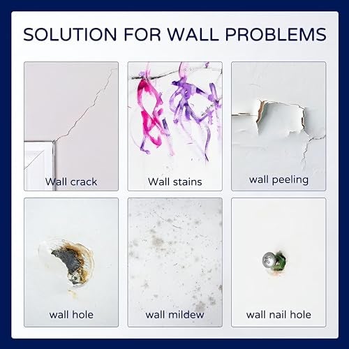 DS CARE Wall Repair Paste Paint Wall Putty Paste Crack Filler for Walls and Joints Wall Mending Agent Wall Repair Paste Damage Wall Crack Filler Paste Waterproof Wall Hole Filler (280gm, White) UNIDSC - Image 5