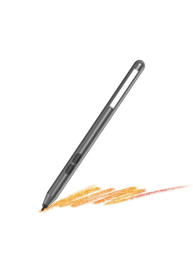 AZX Stylus Active Pen for HP Pavilion x360 11m-ad0 14M-ba0 14-cd0 15-br0 HP Envy x360 15-bp0 15-bq0 x360 15-cn0 X2 12-e0xxX2 12g0xx HP Spectre x360 13-ac0xx 15-blxxx with AAAA Battery & Nib (Grey) - Image 1