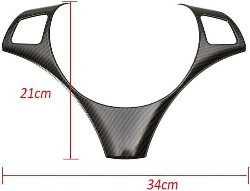 Wivplex Carbon Fiber Steering Wheel Cover for BMW 3 Series - Image 2