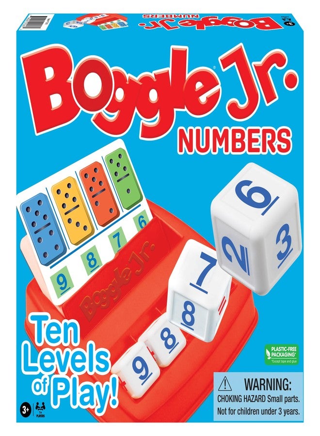 Winning Moves Boggle Jr, Numbers, The Original Grow-with-Me Numbers Learning Game Games USA, Math, Counting and Number Recognition, Ages 3+. - Image 1