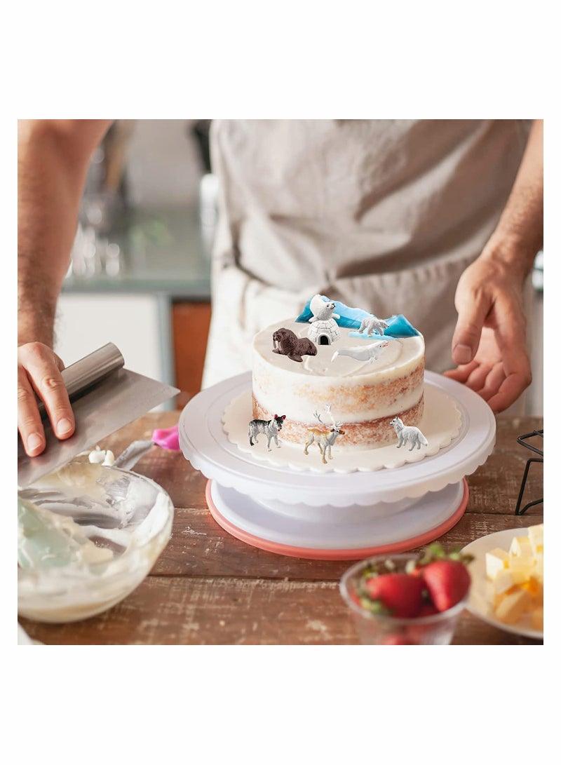 Zikra 10Pcs Polar Animals Figurines Arctic Animal Toy Figurines Set Realistic Animal Models Arctic Circle Ocean Sea Animal Figurines Playset for Kids Educational Toys - Image 3