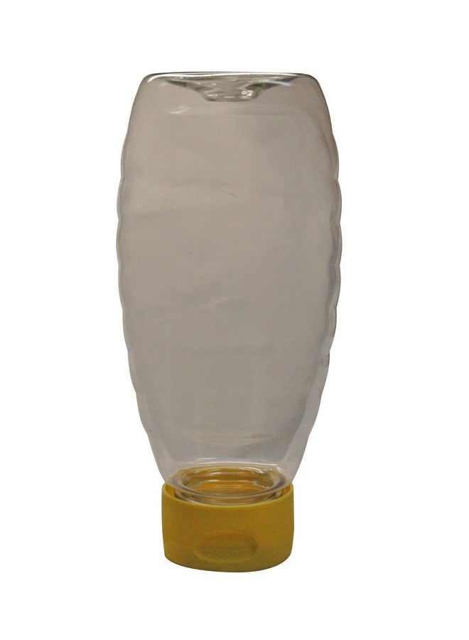 Mann Lake CN235 24-Pack Inverted Queenline Squeeze Jar with 38mm Lid, 1-Pound - Image 1