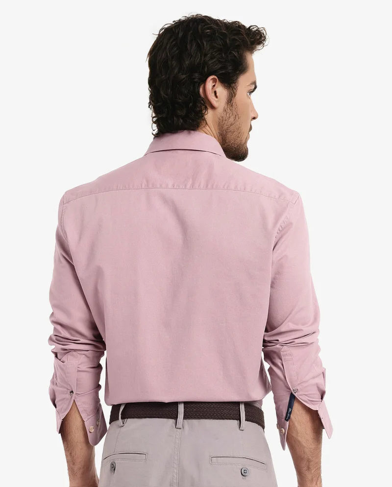 Rare Rabbit Men's Plain Cotton Shirt
