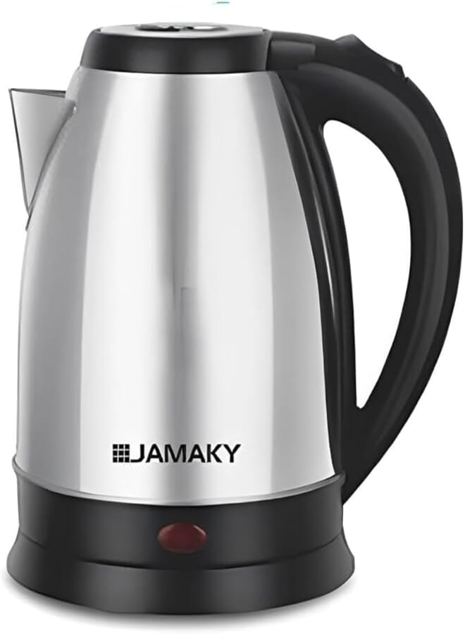 general Electric Kettle 2L Stainless Steel 2000W Fast Boil with Auto Shut-Off