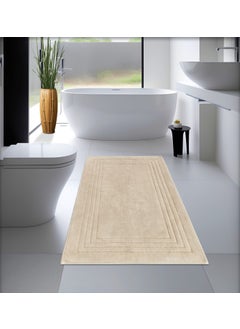 100% Cotton Woven Bath Mat, Bathroom Rug Vera 60X100 cm Machine Wash & Dry - pzsku/Z2D3CB760DB39D5FA2482Z/45/_/1740660818/7302c664-3d60-4d5d-bab6-356c159309ce