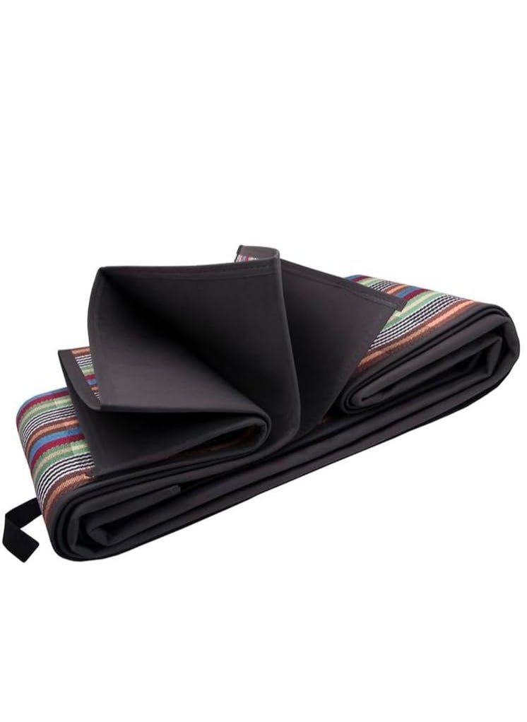 GO2CAMPS Foldable Camping Mat (2x3 Mtr) Outdoor Picnic Rug Water Proof | Travel Mat | Sadu Mat | Majlis Mat | Outdoor Camping Mat | Camping Carpet | Beach Mat | Sadu Carpet | Picnic Mat Multicolour  - Image 2