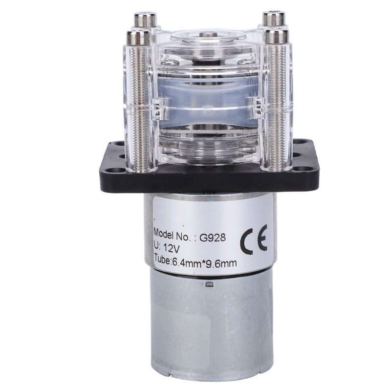 GROTHEN High Flow Peristaltic Pump: 12V DC Motor, 0-400ml/min Flow Range - Silent Long-Lasting, Easy Disassembly Clean - Self-Priming Viscous Pump Head for Aquarium Chemical Liquid Dosing - Image 5
