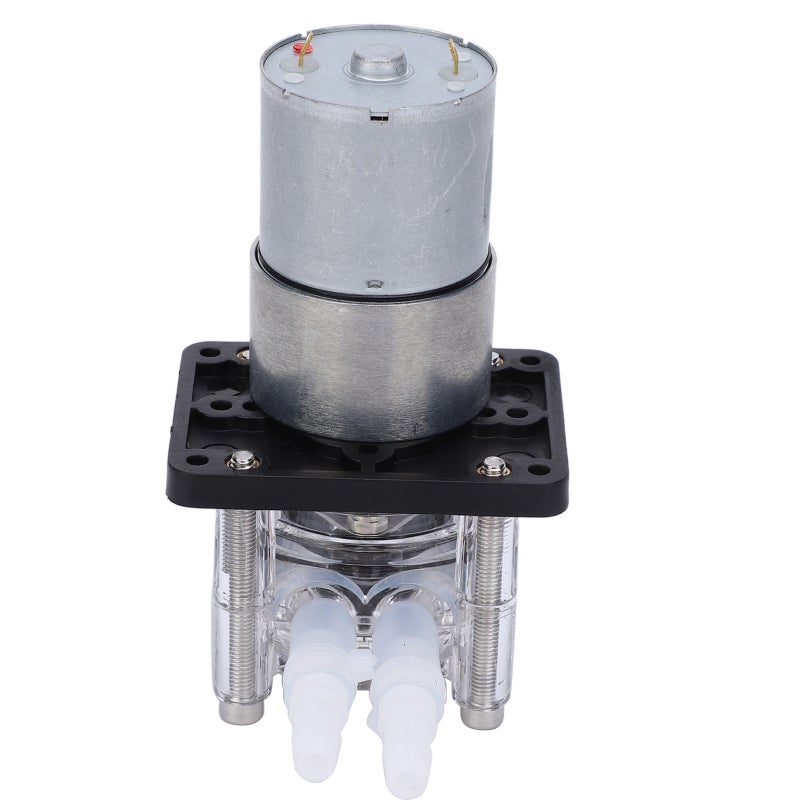 GROTHEN High Flow Peristaltic Pump: 12V DC Motor, 0-400ml/min Flow Range - Silent Long-Lasting, Easy Disassembly Clean - Self-Priming Viscous Pump Head for Aquarium Chemical Liquid Dosing - Image 2