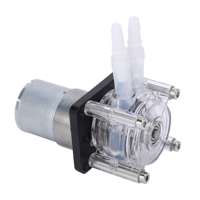 GROTHEN High Flow Peristaltic Pump: 12V DC Motor, 0-400ml/min Flow Range - Silent Long-Lasting, Easy Disassembly Clean - Self-Priming Viscous Pump Head for Aquarium Chemical Liquid Dosing - Image 4