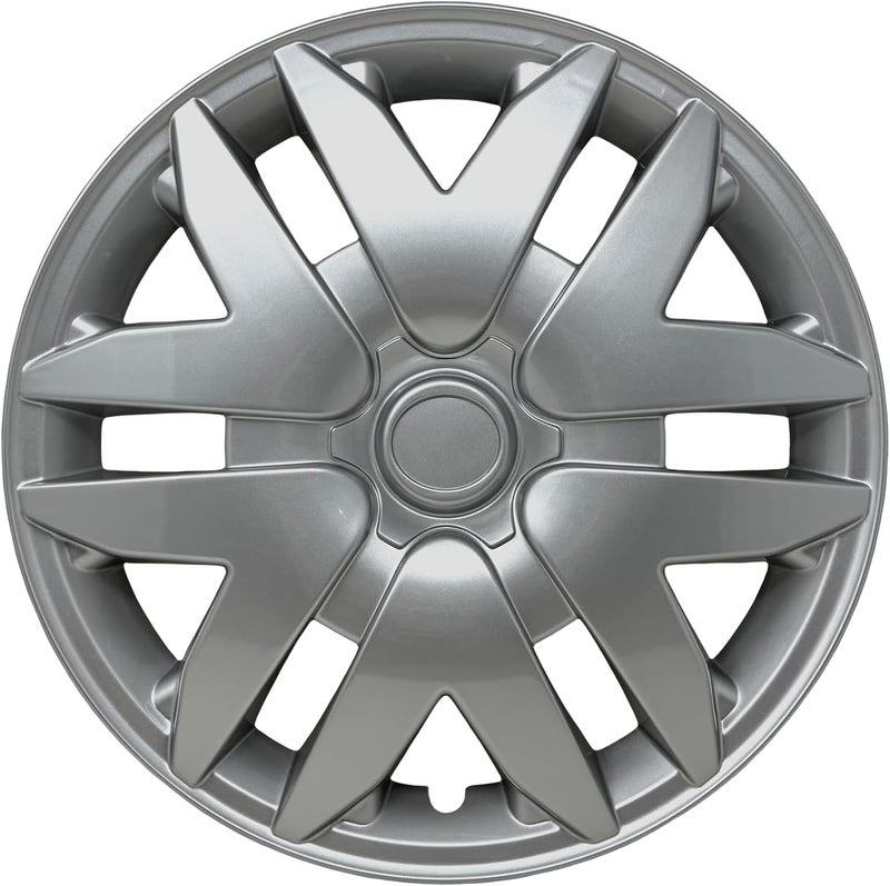 HubStar Premium Replica Hubcap for Toyota Sienna 2004-2010, 16-inch Silver Wheel Cover - Image 1