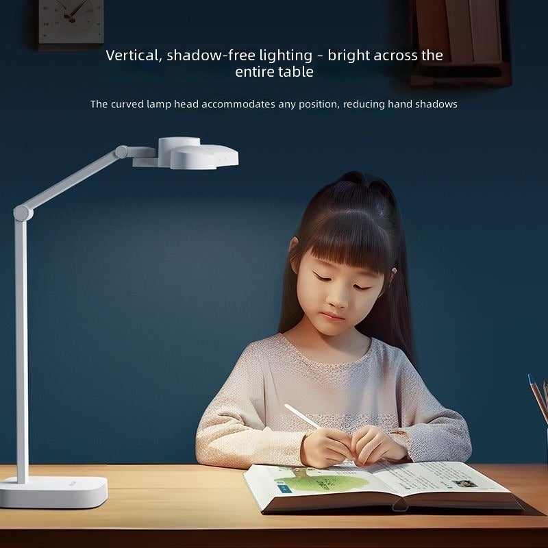 يلايت مصباح طاولة LED لحماية العين من Yeelight للطلاب، إضاءة بدرجة AA، تجسيد ألوان Ra97، تحكم باللمس، 10-15 واط، ضوء طبيعي 3300K-5000K، للدراسة وغرفة النوم وغرفة الأطفال - Image 5