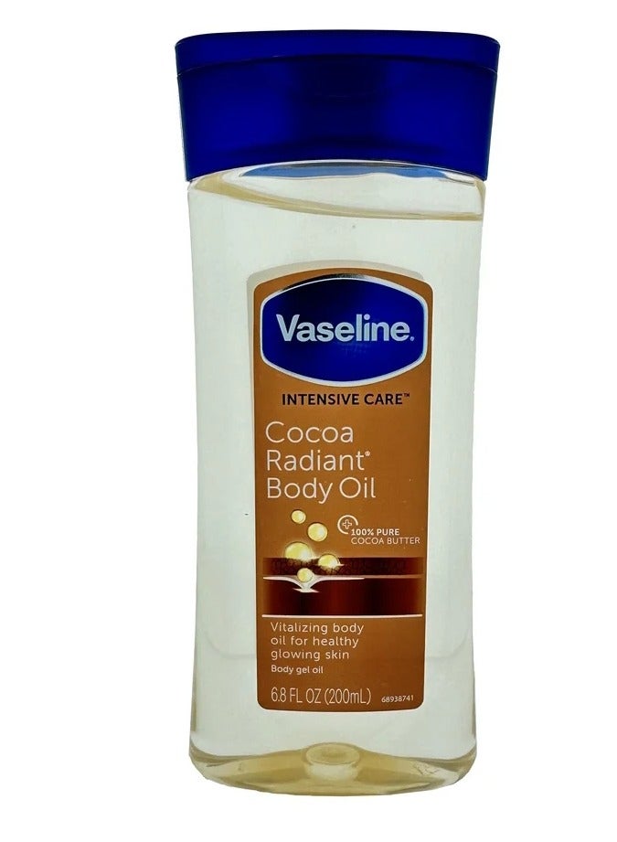 Vaseline Cocoa Butter Intensive Care Oil 200ml - Image 2