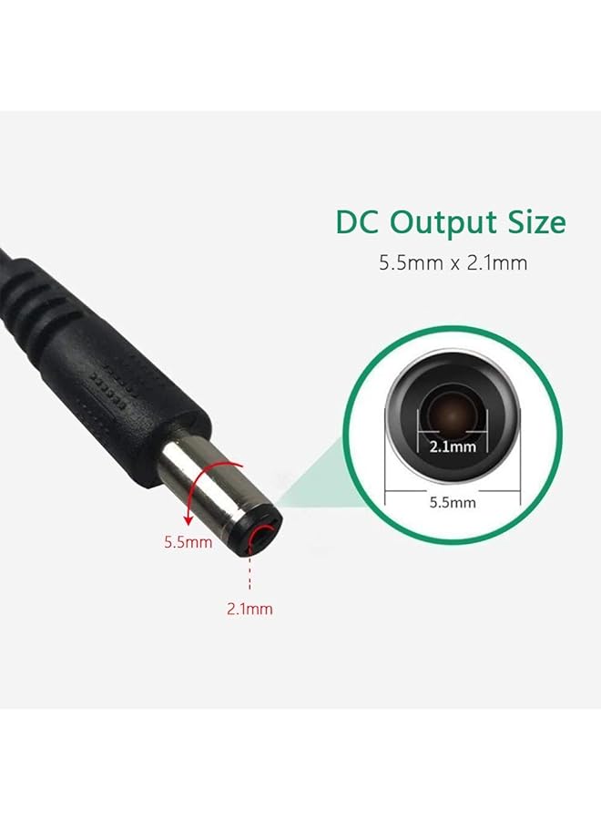 erorex Ac 100 240V To Dc 5V 2A Power Supply Adapter 10W Adapter Fit For Box Led Strip Lights Audio Video Wireless Router Dc Connector Jack 5.5Mmx2.1Mm（Upgraded Version）  - Image 2