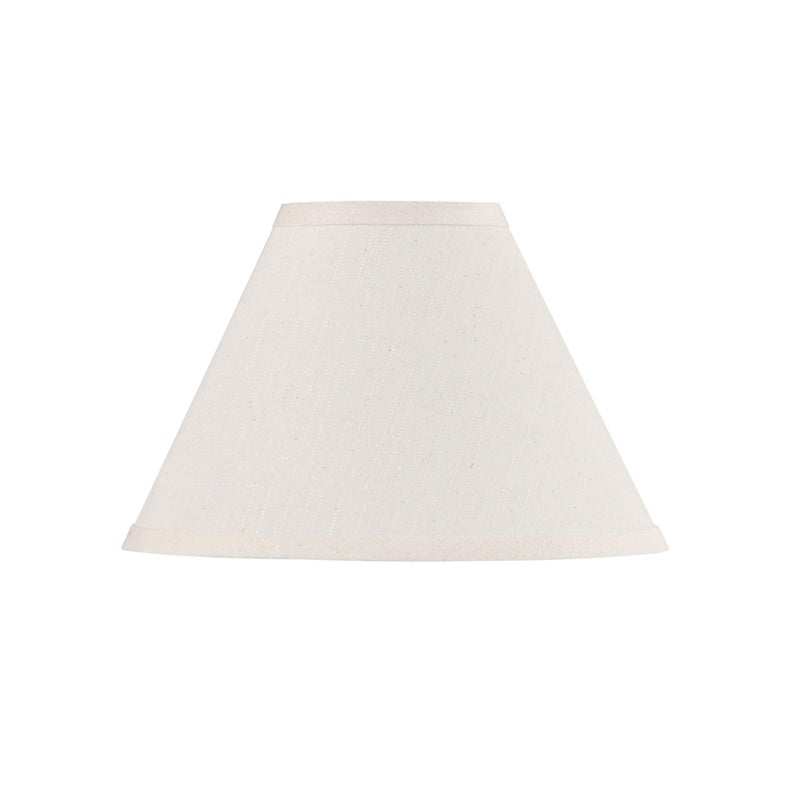 Aspen Creative 58309, Hardback Empire Transitional UNO Lamp Shade, Cream, 4" Top x 10" Bottom x 7" Slant Height, Slip 33mm - Image 3