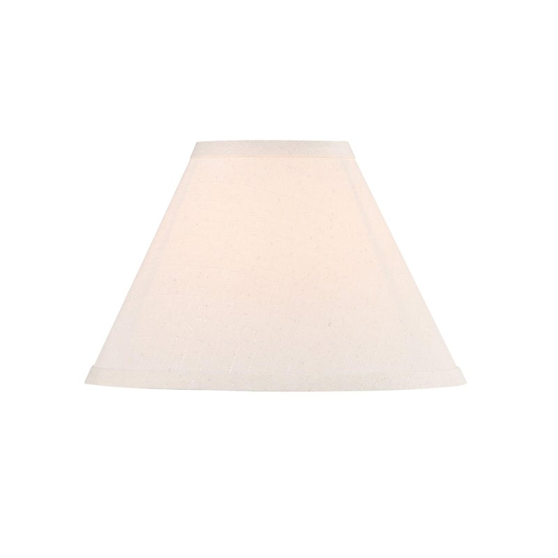 Aspen Creative 58309, Hardback Empire Transitional UNO Lamp Shade, Cream, 4" Top x 10" Bottom x 7" Slant Height, Slip 33mm - Image 2